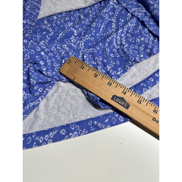 Escape Habitat Skort Small Artsy Dot Pockets Pull On Blue Tennis Golf Athletic - Picture 9 of 14